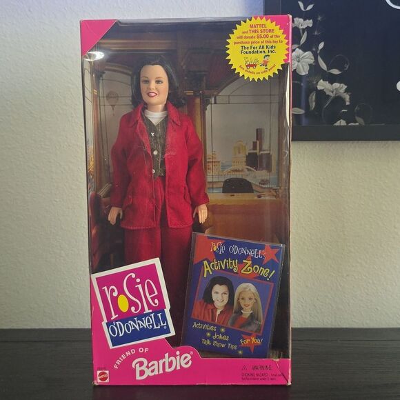 BRAND NEW 1999 MATTEL FRIEND OF BARBIE ROSIE O'DONNELL VINTAGE DOLL - Picture 4 of 13